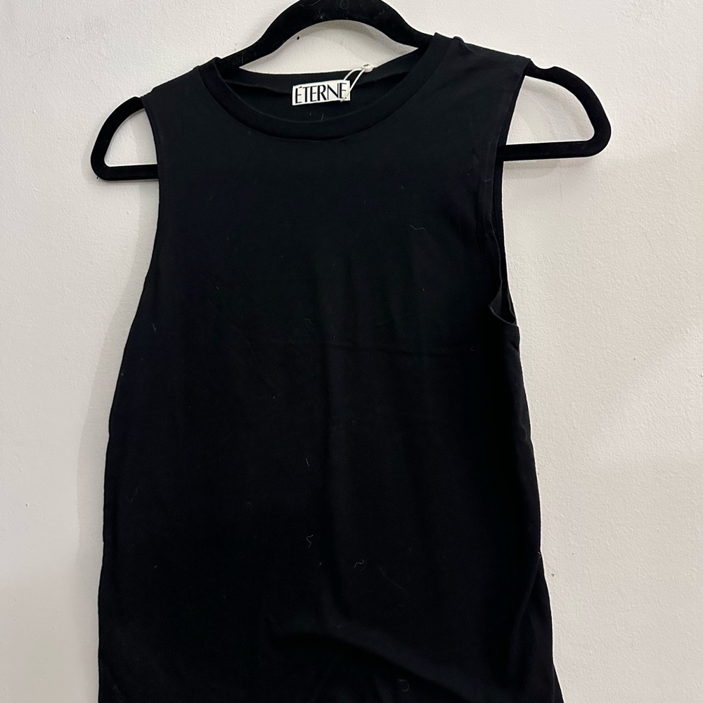NWT Eterne Boyfriend Tank Bundle Black and White size XS - Picture 4 of 6
